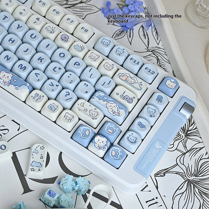 Ice Cream Teddy Bear Keycap